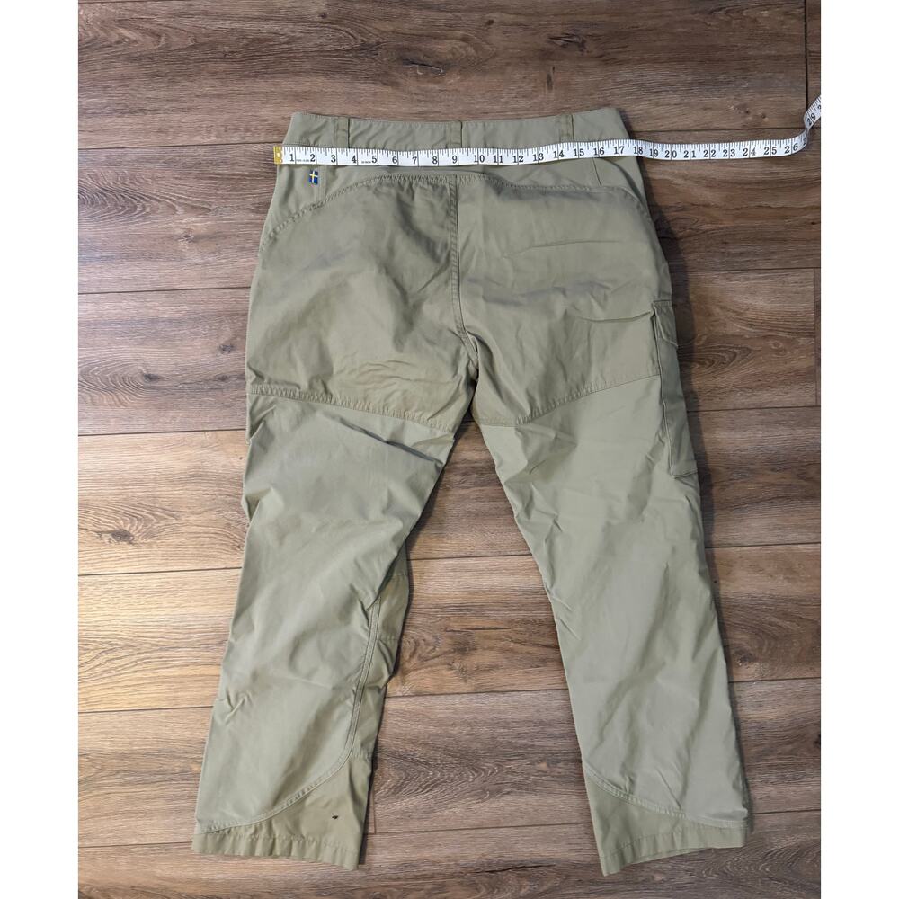 Fjallraven G-1000 89236 Nikka Hiking Trousers Women's 34 Regular Tan - Picture 3 of 9